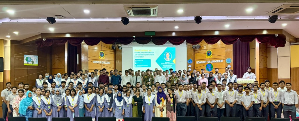 Guest Lecture on “Natural Gas Transmission and Distribution System in Bangladesh”